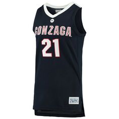 Мужская оригинальная баскетбольная майка в стиле ретро бренда Rui Hachimura темно-синего цвета Gonzaga Bulldogs Alumni