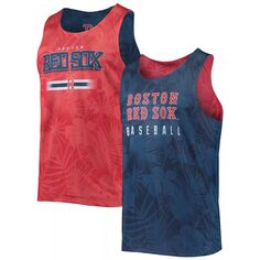 Мужская двусторонняя сетчатая майка FOCO Boston Red Sox с цветочным принтом