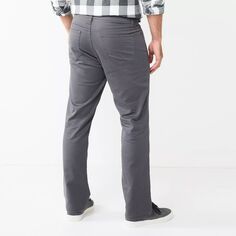 Мужские брюки прямого кроя с 5 карманами Sonoma Goods For Life на каждый день