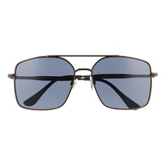 Мужские солнцезащитные очки-авиаторы Sonoma Goods For Life 59 мм, коричневые металлические