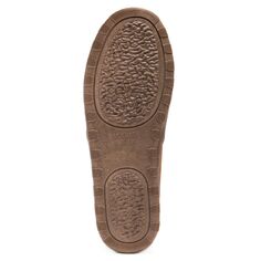 MUK LUKS Кожаные мужские флисовые тапочки-мокасины в берберском стиле