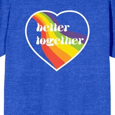 Мужская футболка Pride Better Together Licensed Character