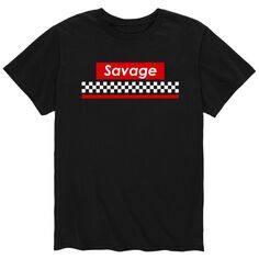 Мужская футболка с рисунком Savage Race Licensed Character