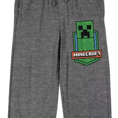 Мужские пижамы Minecraft Creeper Badge Licensed Character