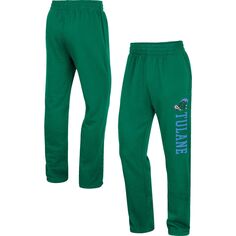 Мужские брюки Colosseum Green Tulane Green Wave с надписью