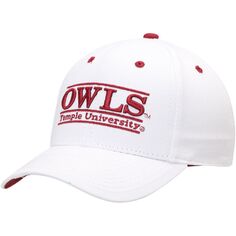 Мужская классическая регулируемая шляпа Snapback The Game White Temple Owls