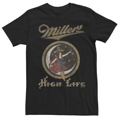 Мужская классическая футболка с логотипом Coors Brewing High Life Vintage Licensed Character