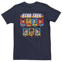 Мужская футболка с рисунком «Звездный путь» Licensed Character