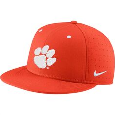 Мужская приталенная шляпа Nike Orange Clemson Tigers True Performance