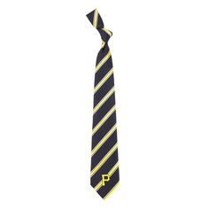 Мужской узкий галстук в полоску Pittsburgh Pirates