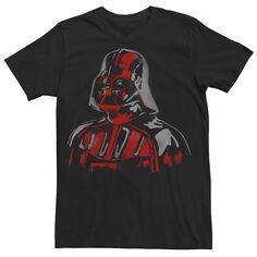 Мужская футболка с трафаретом «Дарт Вейдер» и «Звездные войны» Dark Shadow Licensed Character
