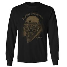 Мужская футболка Black Sabbath US Tour 78 с длинным рукавом Licensed Character