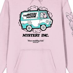 Мужская худи с рисунком местной рекламы Scooby Doo Mystery Inc Licensed Character