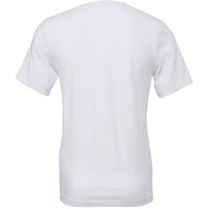 Мужская футболка из холщового джерси с коротким рукавом и v-образным вырезом Bella+Canvas