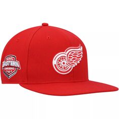 Мужская красная кепка &apos;47 Detroit Red Wings Sure Shot Captain Snapback