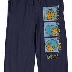 Мужские брюки для сна в рулонах «Улица Сезам» Licensed Character
