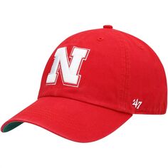 Мужская приталенная шляпа &apos;47 Scarlet Nebraska Huskers Team Franchise