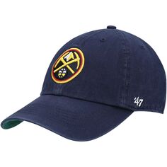 Мужская приталенная шляпа темно-синего цвета &apos;47 Denver Nuggets Team Franchise