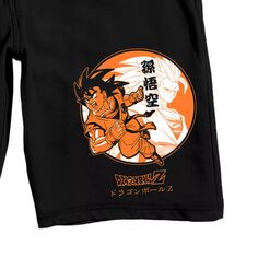 Мужские шорты для сна Dragon Ball Z Kanji 9 дюймов Licensed Character