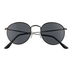 Мужские круглые металлические солнцезащитные очки Sonoma Goods For Life 52 мм