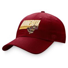 Мужская регулируемая шляпа Top of the World Maroon Minnesota Golden Gophers Slice