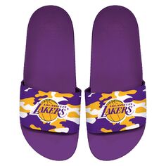Мужские шлепанцы с камуфляжным принтом ISlide Los Angeles Lakers