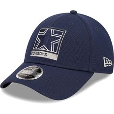 Мужская кепка New Era Navy Dallas Cowboys в рамке AF 9FORTY Snapback