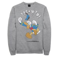 Мужской свитшот Disney Mickey &amp; Friends Donald Duck Angry Jump