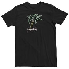 Мужская неоновая футболка Palm Vacay Mood Generic