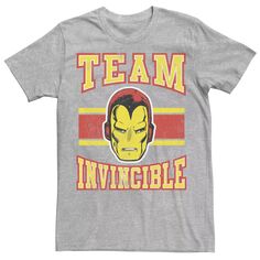 Мужская футболка Marvel Classic Team Invincible Iron-Man