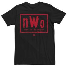 Мужская красная футболка с логотипом WWE New World Order Team Licensed Character