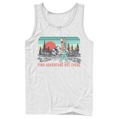 Мужская майка Where&apos;s Waldo Find Adventure Out There Licensed Character