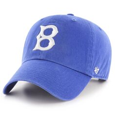Мужская регулируемая шляпа с логотипом Royal Brooklyn Dodgers 1949 &apos;47 Cooperstown Collection