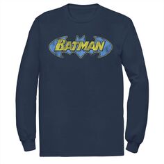 Мужская футболка с ярким текстовым логотипом DC Comics Batman