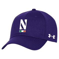 Мужская регулируемая шляпа Under Armour фиолетового цвета Northwestern Wildcats Ireland