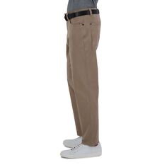 Мужские узкие прямые брюки с 5 карманами Haggar The Active Series City Flex