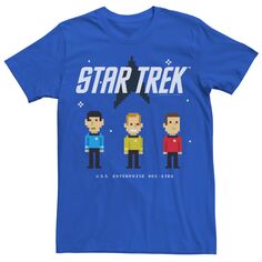 Мужская футболка с рисунком Star Trek Command Licensed Character