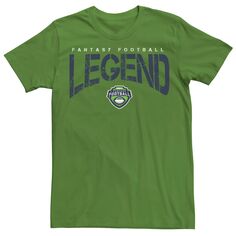 Мужская синяя футболка с надписью ESPN Fantasy Football Legend Licensed Character