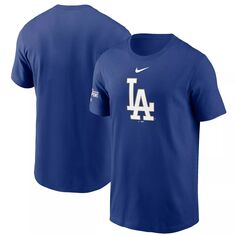 Мужская футболка с логотипом Nike Royal Los Angeles Dodgers 2021 Gold Programme