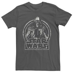 Мужская футболка с рисунком Kylo Ren «Звездные войны» и портретом Star Wars