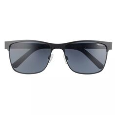 Прямоугольные солнцезащитные очки Levi&apos;s 57 мм в стиле преппи Levis