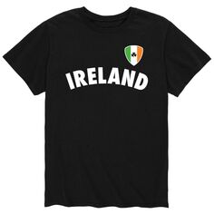 Мужская футболка с футбольным флагом Ирландии Licensed Character
