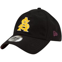 Мужская повседневная классическая регулируемая шляпа New Era Black Arizona State Sun Devils Campus