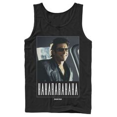 Мужская майка «Парк Юрского периода» Ian Malcolm Hahararahaha Licensed Character