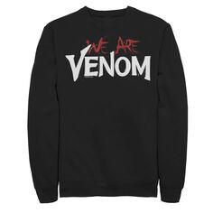 Мужской флисовый пуловер с рисунком Marvel Venom We Are Venom Splatter