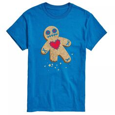 Мужская футболка с изображением куклы вуду и печеньем Licensed Character