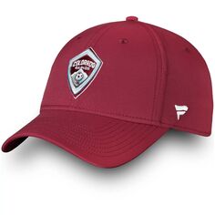 Мужская кепка Fanatics бордового цвета с логотипом Colorado Rapids Eleved Speed ​​Flex