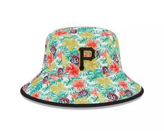 Мужская панама New Era Pittsburgh Pirates с тропическим цветочным принтом