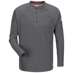 Мужская футболка Bulwark iQ Series Comfort Knit Henley Bulwark FR