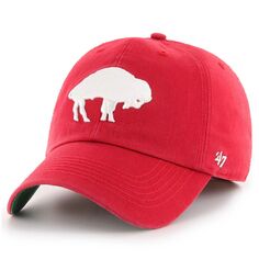 Мужская приталенная шляпа Red Buffalo Bills Legacy Franchise &apos;47